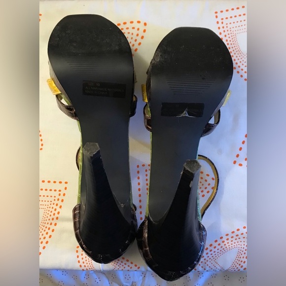 Qupid High Heel Sandals Size 10 - Picture 10 of 10